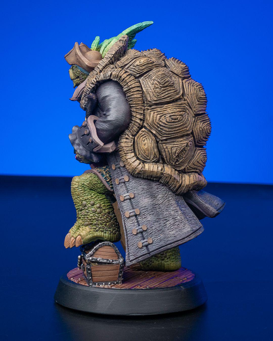 Turtle Pirate RPG Model w/ base