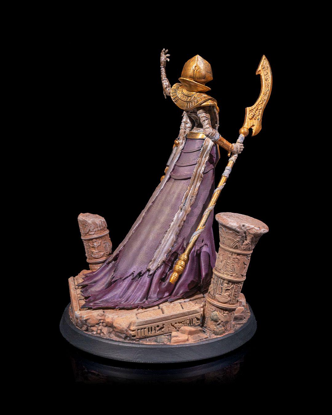 Lich King Mummy RPG Model w/ base