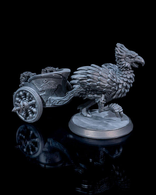 Fantasy War Chariot RPG Model w/ base