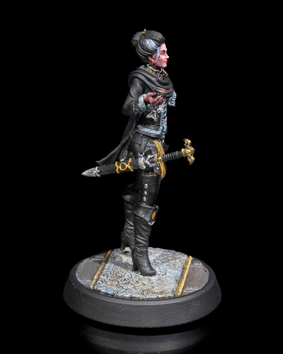 Human Noblewoman RPG Model w/ base