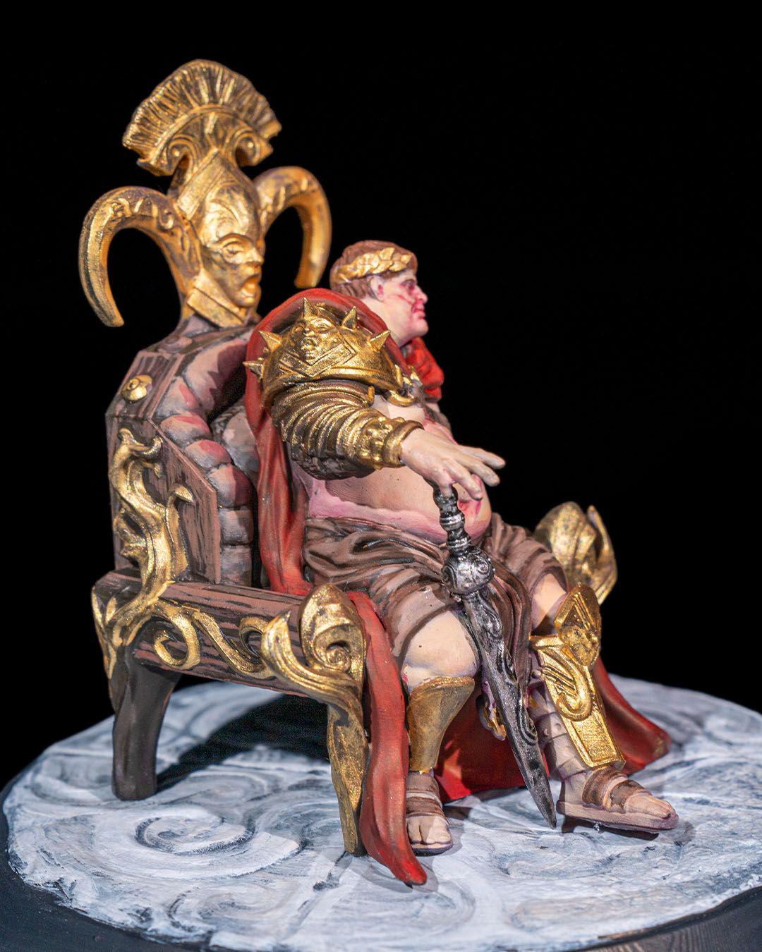 Decadent Emperor RPG Model w/ base