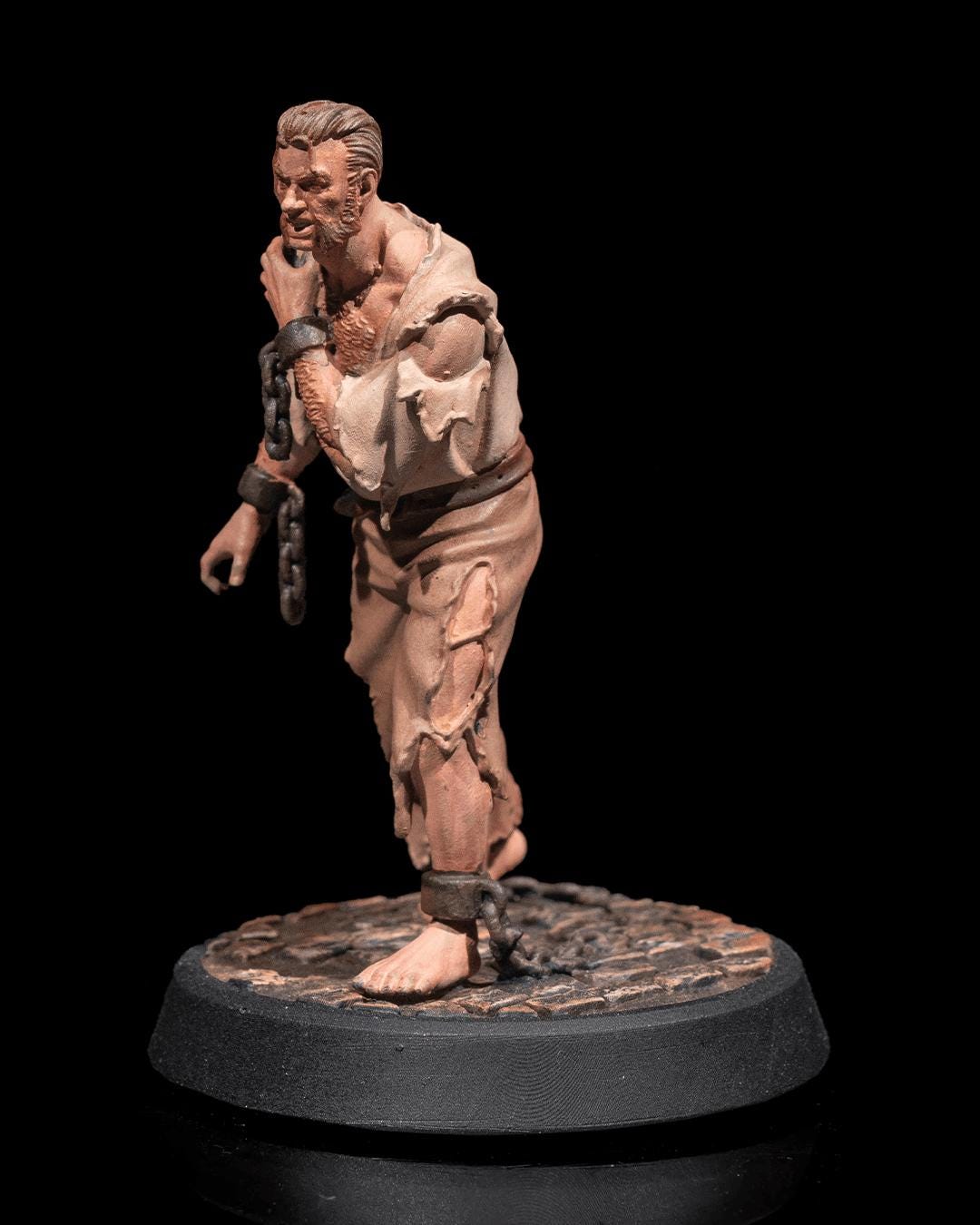 Werewolf in Human Form RPG Model w/ base