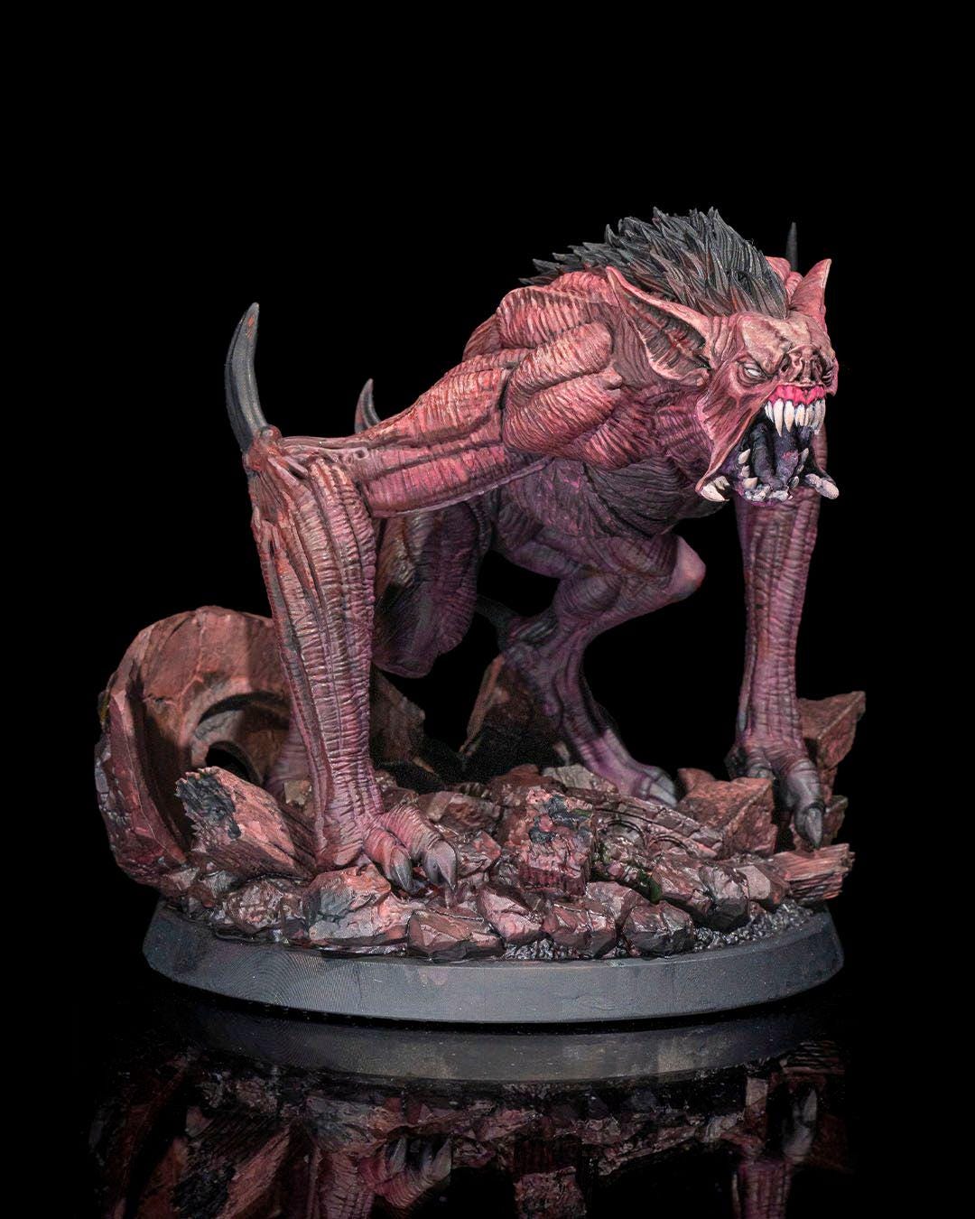 Vampire Beast RPG Model w/ base