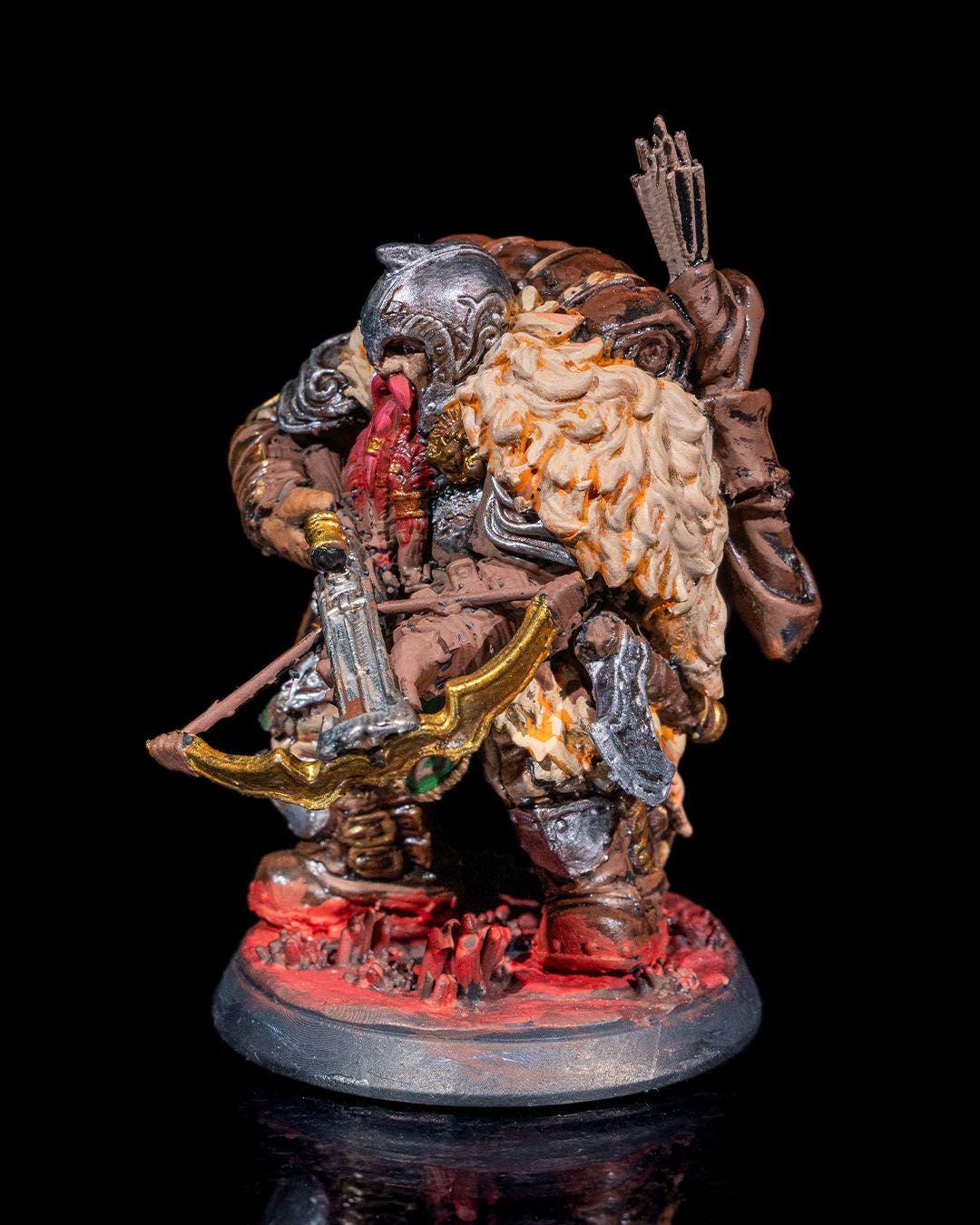 Dwarven Adventurer RPG Model w/ base