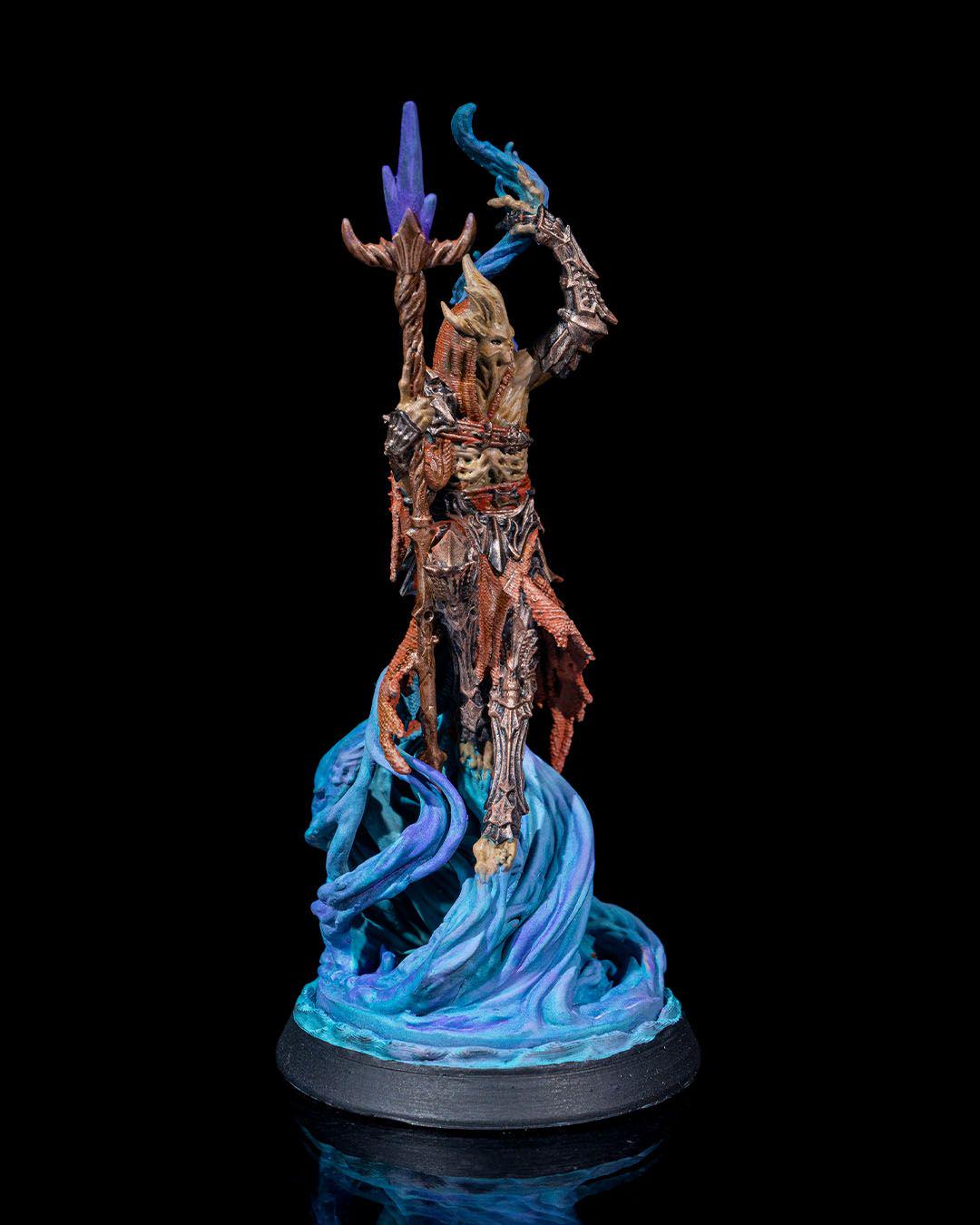 Evil Sorcerer RPG Model w/ base