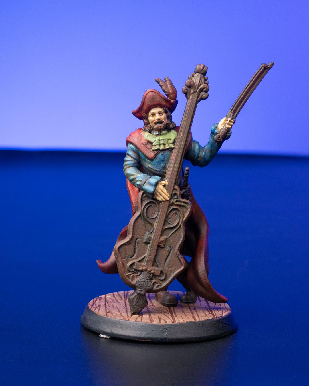 Bard with Double Bass w/ base
